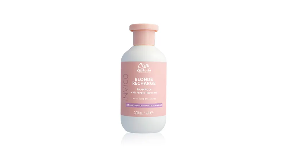 Tovární Cena Wella Invigo Blonde Recharge Shampoo 300 ml .