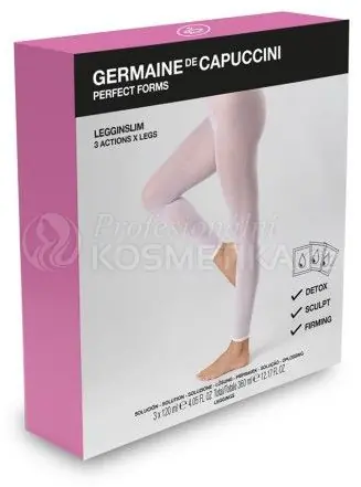 Omezená Nabídka Germaine de Capuccini Perfect Forms Legginslim - Odvodňující, zeštíhlující a zpevňující legíny 3 x 120 ml