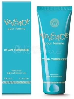 Akce Versace Dylan Turquoise Bath and Shower Gel - Sprchový gel 200 ml