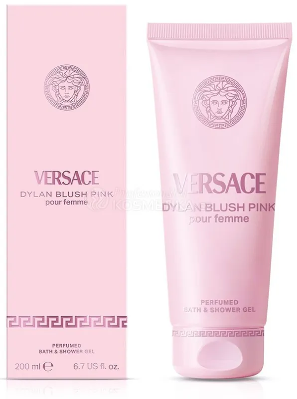 Sezónní Sleva Versace Dylan Blush Pink Bath § Shovel Gel - Parfemovaný koupelový a sprchovž gel 200 ml