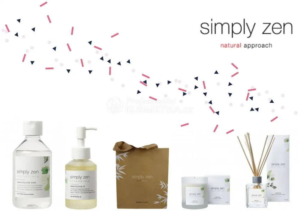 Simply Zen Sensorials Balancing Set - Tělový olej 100 ml + sprchový gel 250 ml Dárková sada Koupit Online