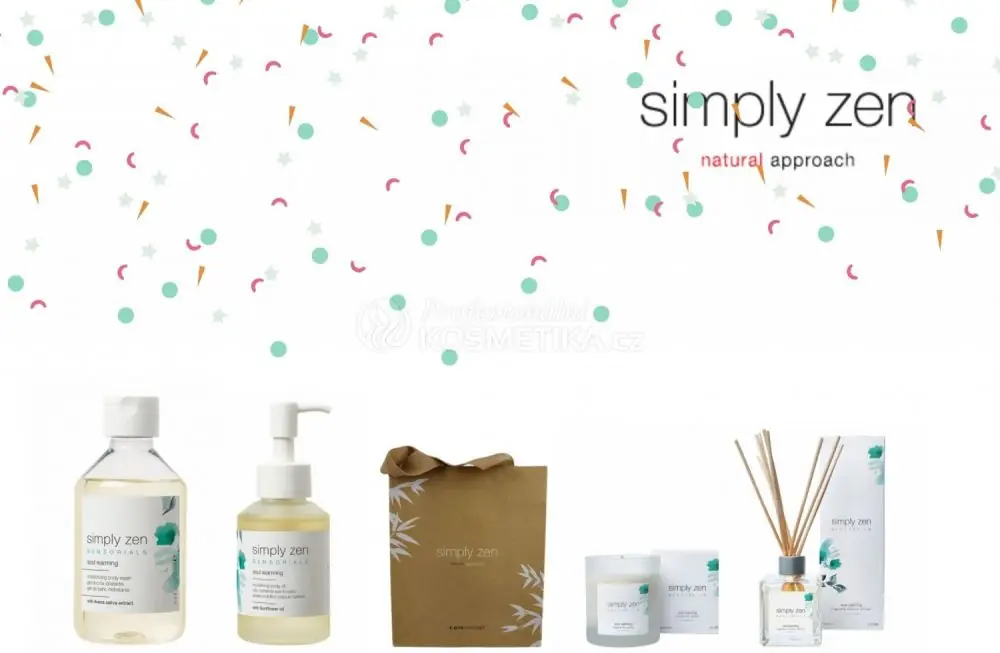 Originální Simply Zen Sensorials Soul Warming Set 2 - Tělový olej 100 ml + sprchový gel 250 ml Dárková sada