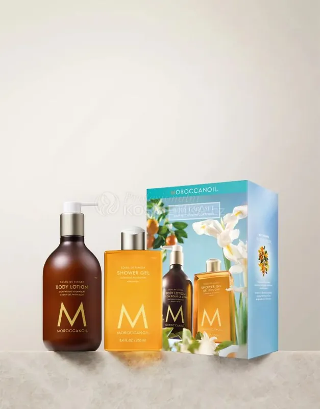 Moroccanoil Body Care Set - Sprchový gel 250 ml + tělové mléko 360 ml Dárková sada Výprodej