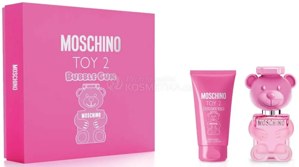 Ověřený Moschino Toy 2 Bubble Gum Set - EDT 30 ml + tělové mléko 50 ml Dárková sada