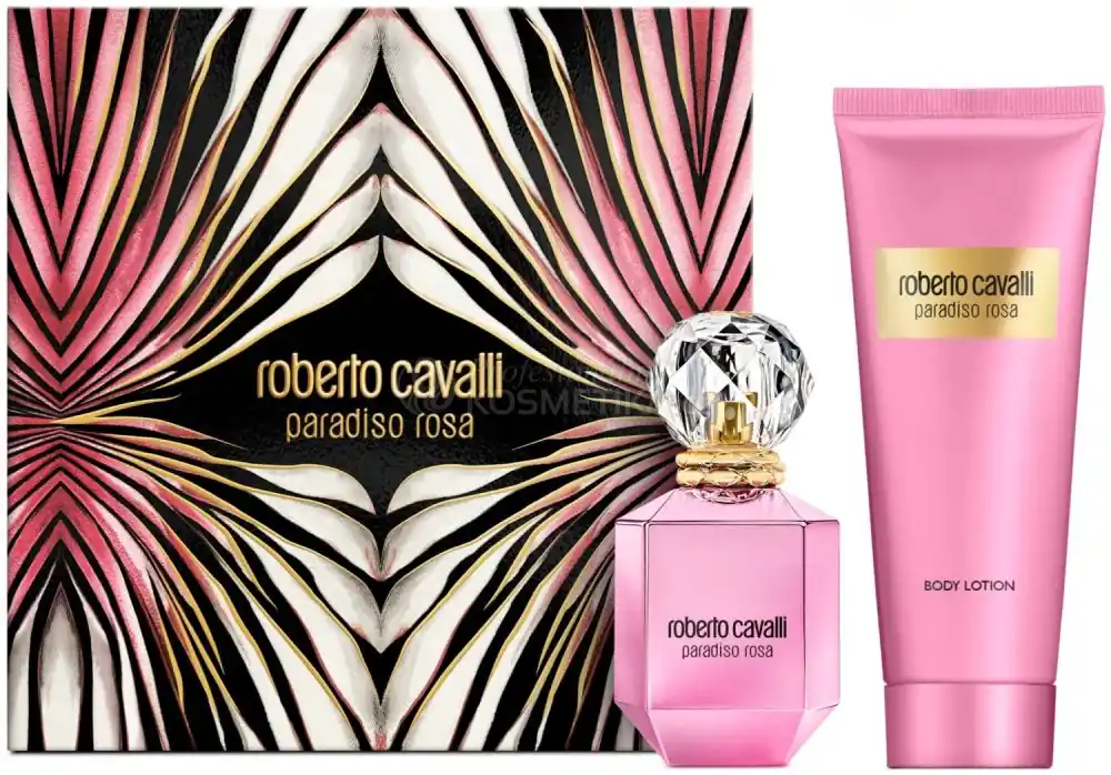 Poslední Šance Roberto Cavalli Paradiso Rosa Set - EDP 30 ml + tělové mléko 100 ml Dárková sada