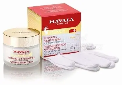 Mavala Repairing Night Cream - Regenerační noční krém na ruce 75 ml Akční Nabídka