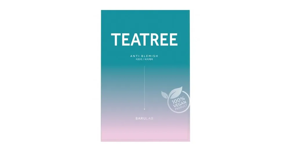 Poslední Šance Barulab Tea Tree Anti Blemish Clean Vegan Mask 23 g .