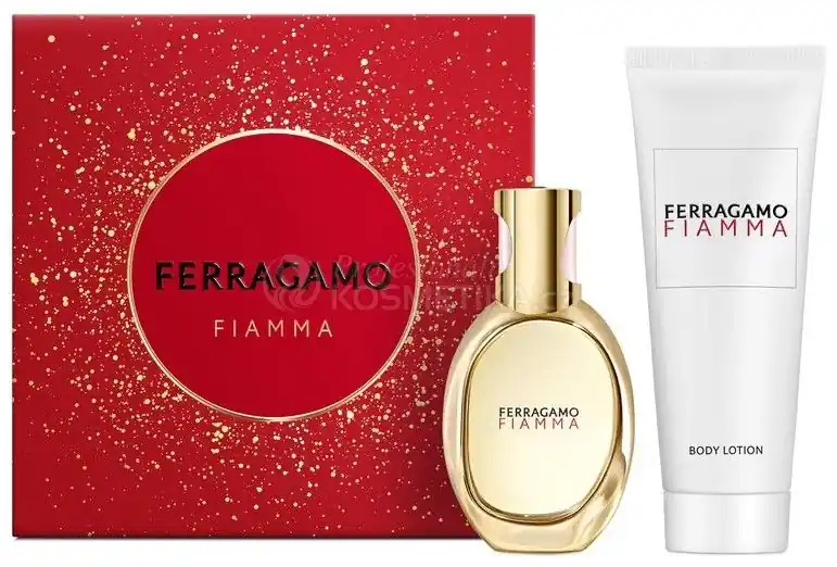 Sleva Salvatore Ferragamo Fiamma Set - EDP 35 ml + tělové mléko 100 ml Dárková sada