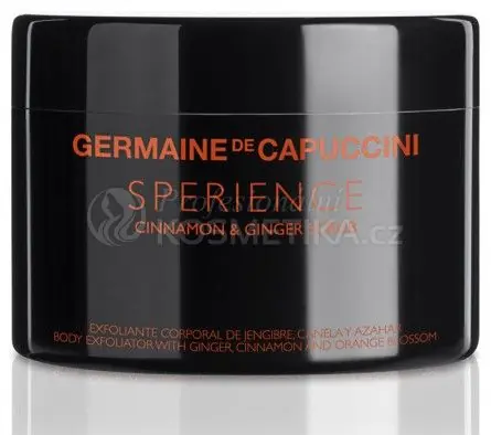 Novinka Germaine de Capuccini Sperience Cinnamon Ginger Scrub - Tělový peeling Skořice a Zázvor 200 ml
