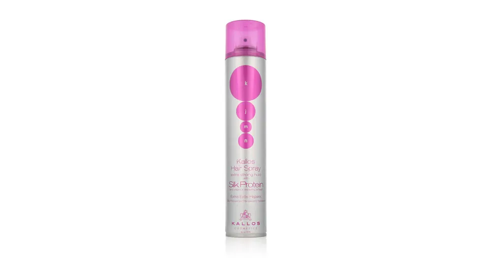 Nejprodávanější Kallos KJMN Silk Protein Hair Spray Extra Strong 500 ml