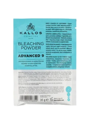 Kallos KJMN Advanced 9 Bleaching Powder 35 g Nakupujte Hned