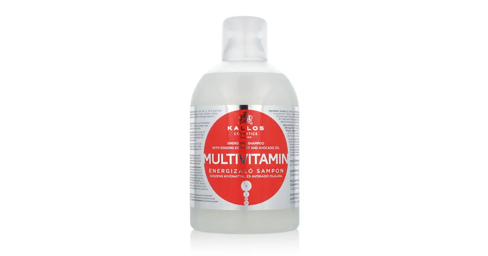 Rychlé Dodání Kallos Multivitamin Energising Shampoo 1000 ml