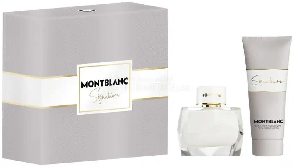 MontBlanc Signature Set - EDP 50 ml + tělové mléko 100 ml Dárková sada Výprodej