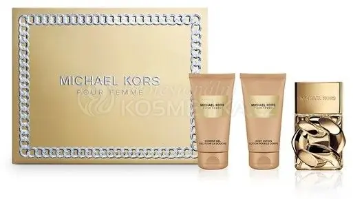 Michael Kors Pour Femme Vánoční Set - EDP 50 ml + sprchový gel 50 ml + tělové mléko 50 ml Dárková sada Nejlepší Volba