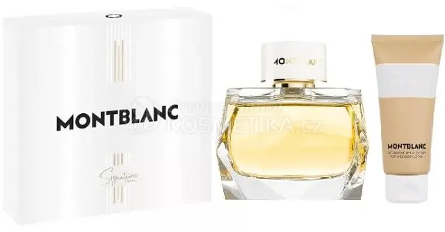 MontBlanc Signature Absolue Set - EDP 50 ml + tělové mléko 100 ml Dárková sada Akční Cena