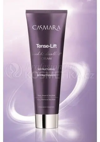 Novinka Casmara Tense-lift Neck Decollete Cream - Zpevňující krém na krk, dekolt a prsa 100 ml