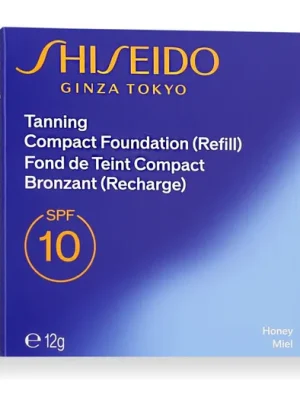 Finální Výprodej Shiseido Tanning Compact Foundation SPF 10 Refill (Honey) 12 g .