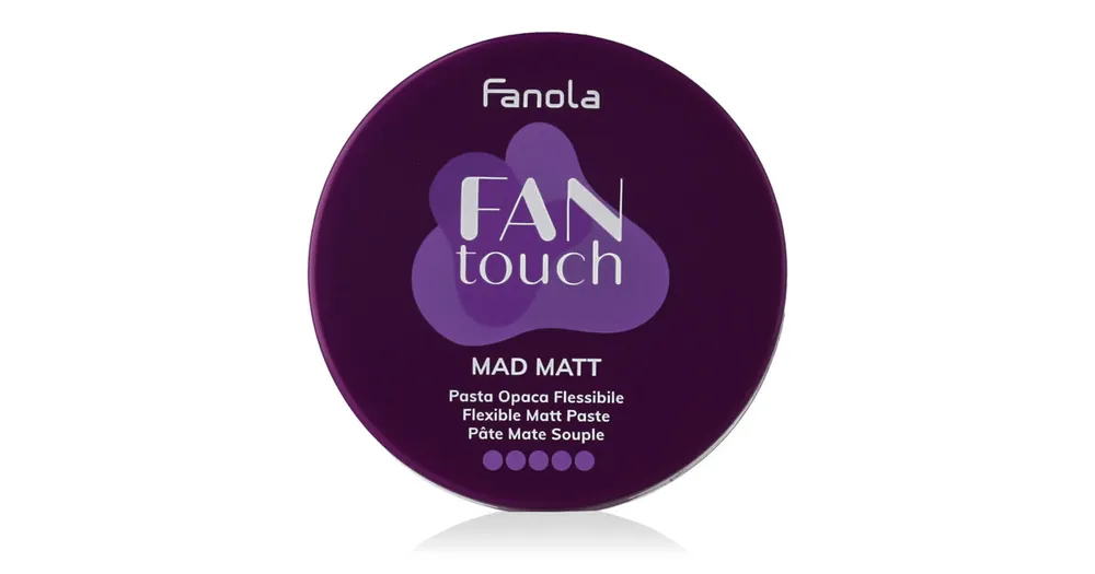 Přímo Od Výrobce Fanola Fan Touch Mad Matt Flexible Matt Paste 100 ml .