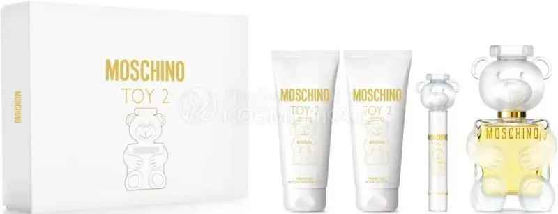 Moschino TOY 2 Vánoční Set - EDP 100 ml + EDP 10 ml + tělové mléko 100 ml + sprchový gel 100 ml Dárková sada Odeslání Ihned