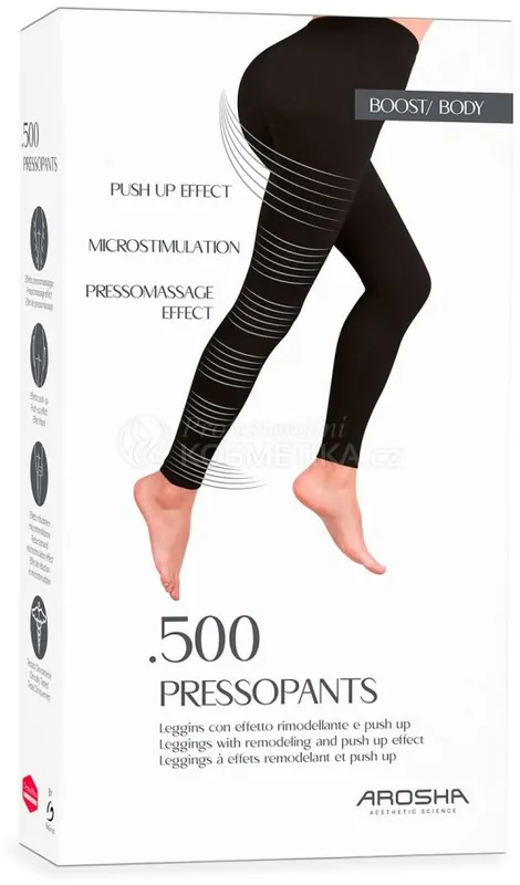 Arosha .500 Pressopants Leggings - Zeštíhlující legíny Vel. S (34-36) černé Poslední Šance