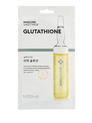 MISSHA Mascure Sheet Mask Glutathione 28 ml . Nejlepší Volba