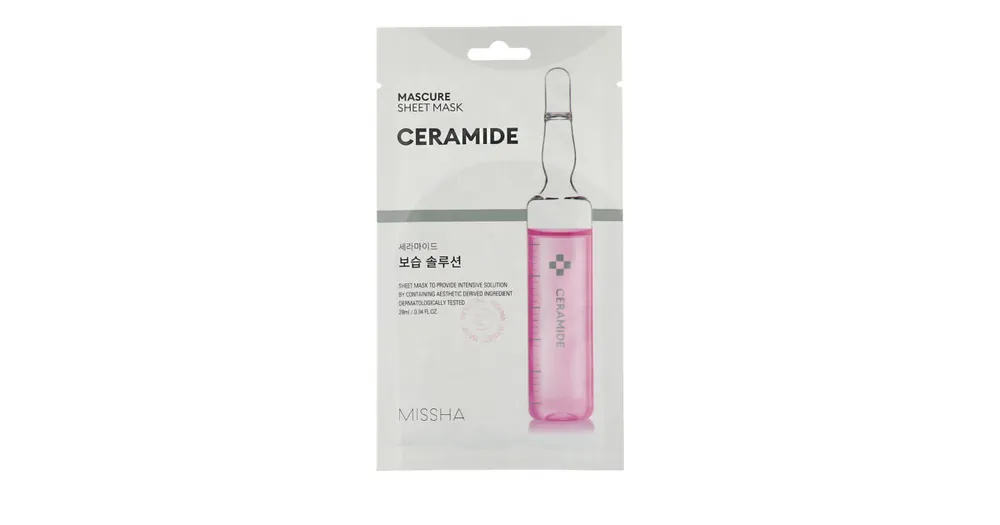 Finální Výprodej MISSHA Mascure Sheet Mask Ceramide 28 ml .