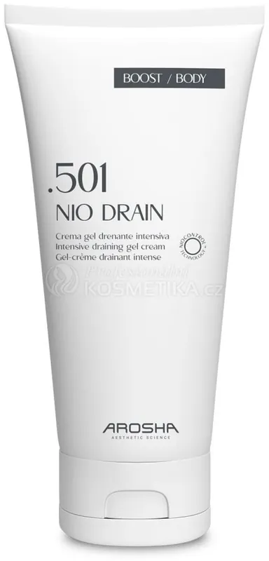 Bezpečná Platba Arosha .501 Nio Drain - Intenzivní drenážní gelový krém 200ml