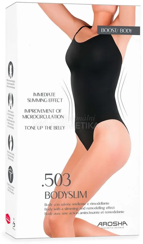 Arosha .503 Bodyslim Body - Zeštíhlující body Vel. L/XL černé Speciální Cena