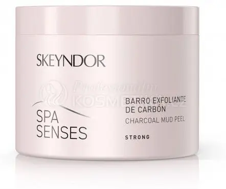 Pouze Dnes Skeyndor Spa Senses Charcoal Mud Peeling - bahenní peeling z dřevěného uhlí 500 g