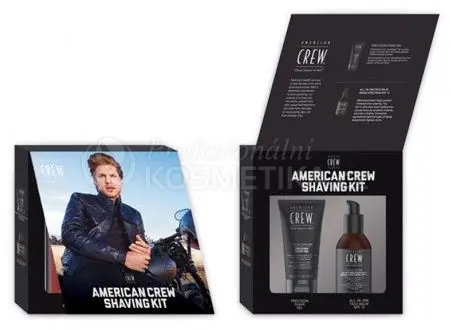 American Crew Shaving Kit - Balzám po holení 170 ml + Gel na holení 150 ml Dárková sada Přímo Od Výrobce