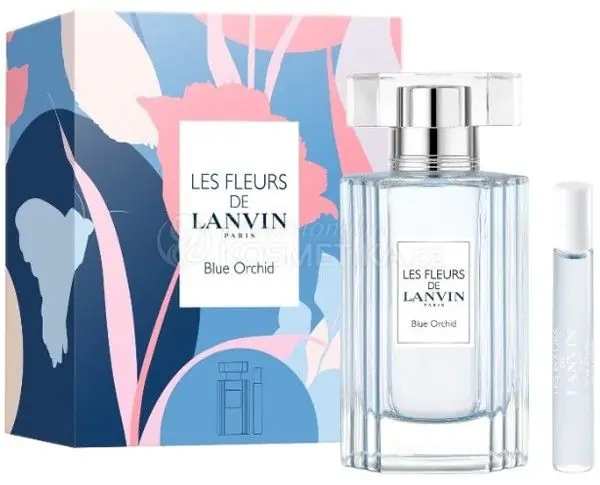 Omezená Nabídka Lanvin Les Fleurs De Lanvin Blue Orchid Set - EDT 50 ml + EDT 7,5 ml Dárková sada