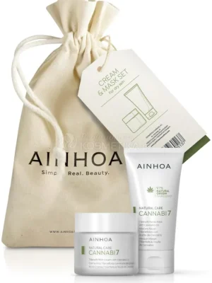Ainhoa Purity Set - Seboregulační krém 50 ml + čistící pleťová maska 50 ml Dárková sada Jen Po Omezenou Doba