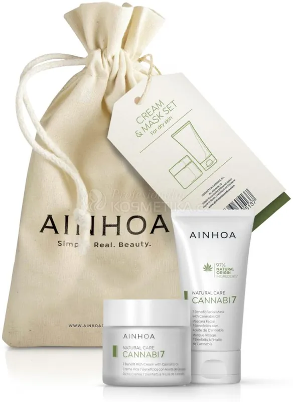 Ainhoa Purity Set - Seboregulační krém 50 ml + čistící pleťová maska 50 ml Dárková sada Jen Po Omezenou Doba