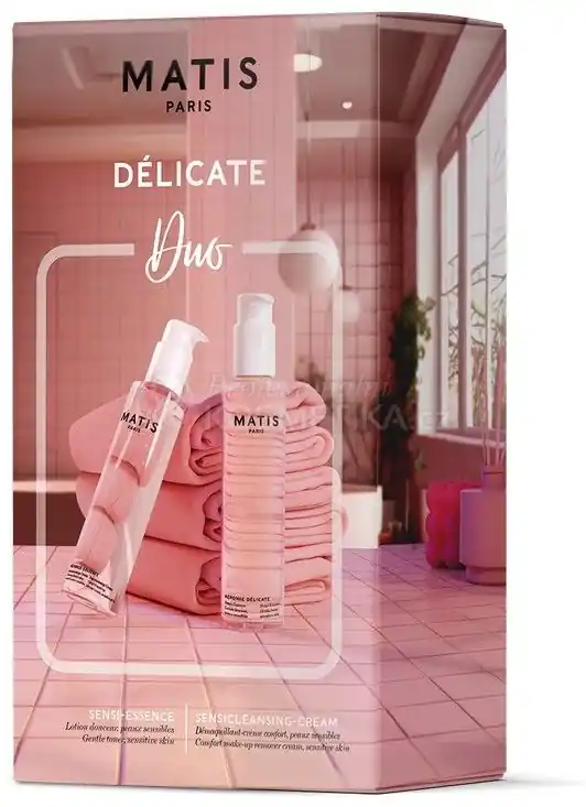 Matis Délicate Sensitive Set - Pleťová voda 200 ml + čistící pleťové mléko 200 ml Dárková sada Levný