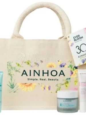 Ainhoa Hi-luronic Letní Set - Hydratační krém 50 ml + Multivit oční krém 15 ml + Sesitive balzám na rty 15 ml Dárková sada Koupit Online