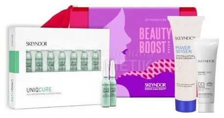 Skeyndor Power Oxygen Letní Set - Krém 25 ml + DD krém 01 15 ml + obnovující ampule 7 x 2 ml Dárková sada Nejlepší Cena