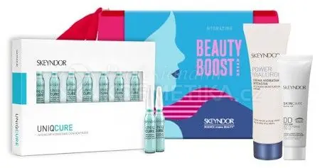 Skeyndor Power Hyaluronic Letní Set - Krém 25 ml + DD krém 01 15 ml + hydratační ampule 7 x 2 l Dárková sada Ověřený