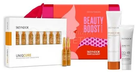 Zlevněný Skeyndor Power C+ Letní Set - Emulze 25 ml + DD krém 01 15 ml + rozjasňující koncentrát 7 x 2 ml Dárková sada
