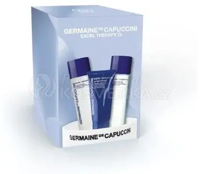 Germaine de Capuccini Excel Therapy O2 Promo Set - Pleťová maska 50 ml + tonikum 200 ml + čistící mléko 200 ml Dárková sada Akce