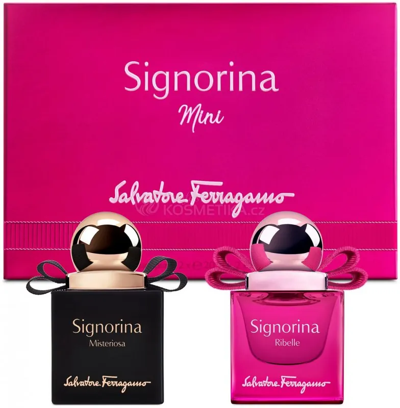 Ověřený Salvatore Ferragamo Signorina Mini Duo Set - EDP Signorina Ribelle 20 ml + EDP Signorina Misteriosa 20 ml Dárková sada
