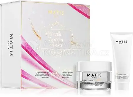 Matis Merveille Wonder Délicate Set - Krém pro citlivou pleť 50 ml + Peelingový krém pro citlivou pleť 50 ml Dárková sada Horká Nabídka