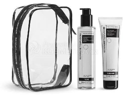 Germaine de Capuccini Cleansing Expert Set - Zklidňující hydratační tonikum 200 ml + Hloubkově čistící gel 150 ml Dárková sada Cenová Bomba