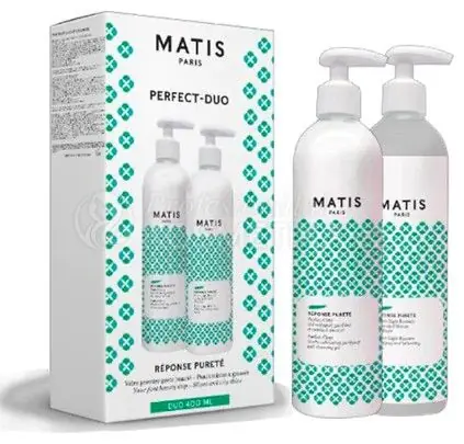 Nejlepší Cena Matis Réponse Pureté Perfect Duo Set - Ochranné pleťové tonikum 400 ml + čistící gel 400 ml Dárková sada