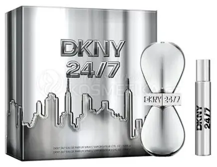 Omezená Nabídka DKNY 24/7 Vánoční Set - EDP 50 ml + EDP 15 ml Dárková sada