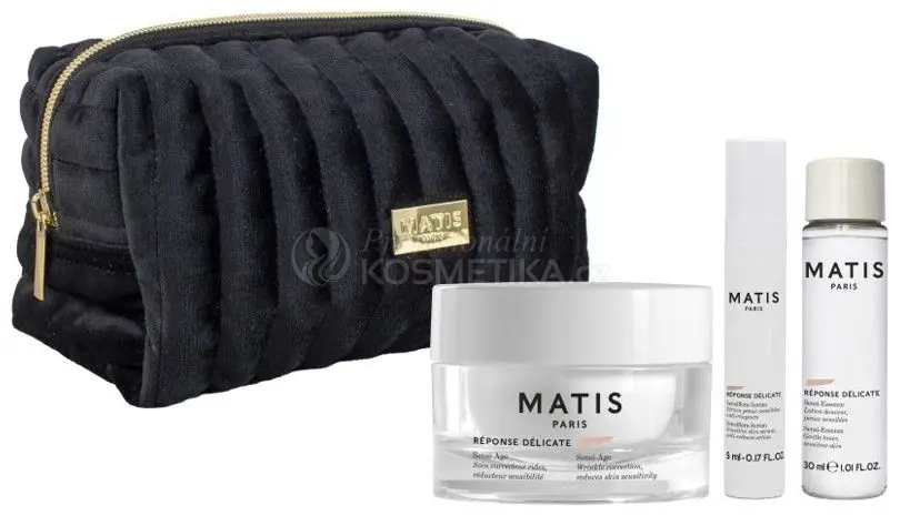 Matis Réponse Délicate Set - Protivráskový krém 50 ml + sérum 5 ml + pleťová voda 30 ml Dárková sada Poslední Šance