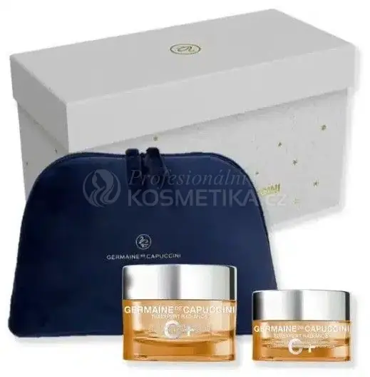 Germaine de Capuccini Timexpert C+ Vánoční Set - Antioxidační rozjasňující pleťový krém 50 ml + Antioxidační rozjasňující krém na oční okolí 15 ml Dárková sada Akční Cena