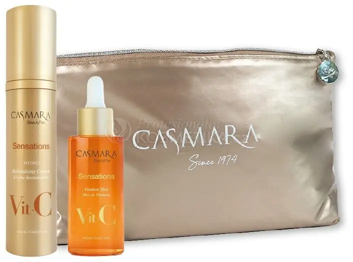 Must-Have Casmara Sensations Letní Set - Revitalizační a hydratační krém 50 ml + Revitalizační sérum Vitamin C 50 ml Dárková sada