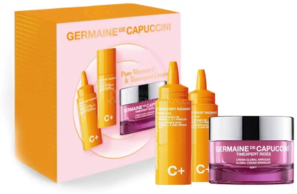 Germaine de Capuccini Timexpert Radiance C+ Soft Set - Koncentrát 2x15 ml + krém pro normální pleť 50 ml Dárková sada Kup Teď