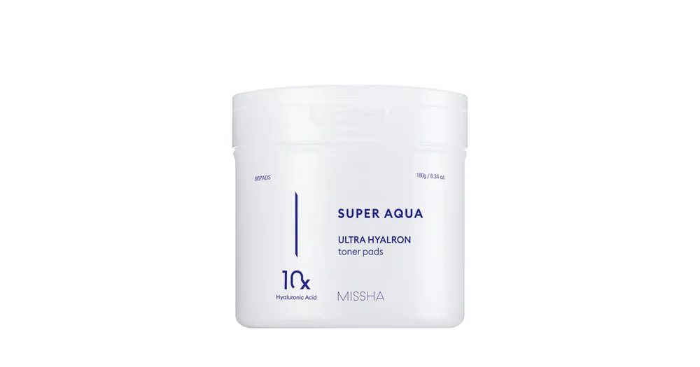 Rychlé Dodání MISSHA Super Aqua Ultra Hyalron Toner Pads 90 ks .