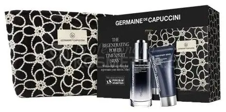 Cenový Hit Germaine de Capuccini Timexpert SRNS Recovery Set - Denní pleťový krém 50 ml + Noční pleťové sérum 50 ml + Neceser Dárková sada